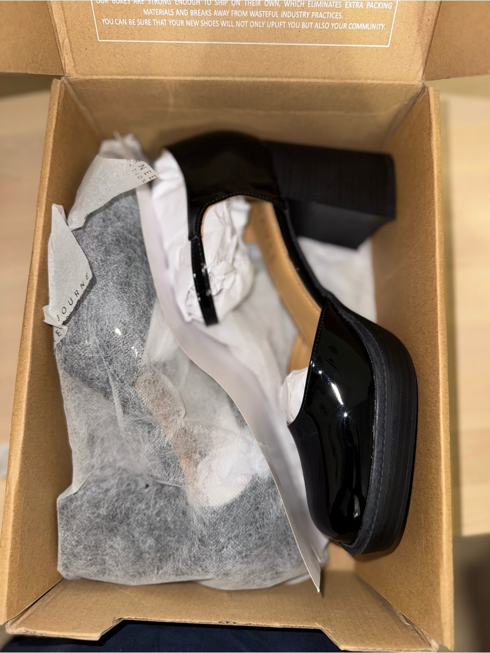Journee Collection Black SOPHILYNN heels